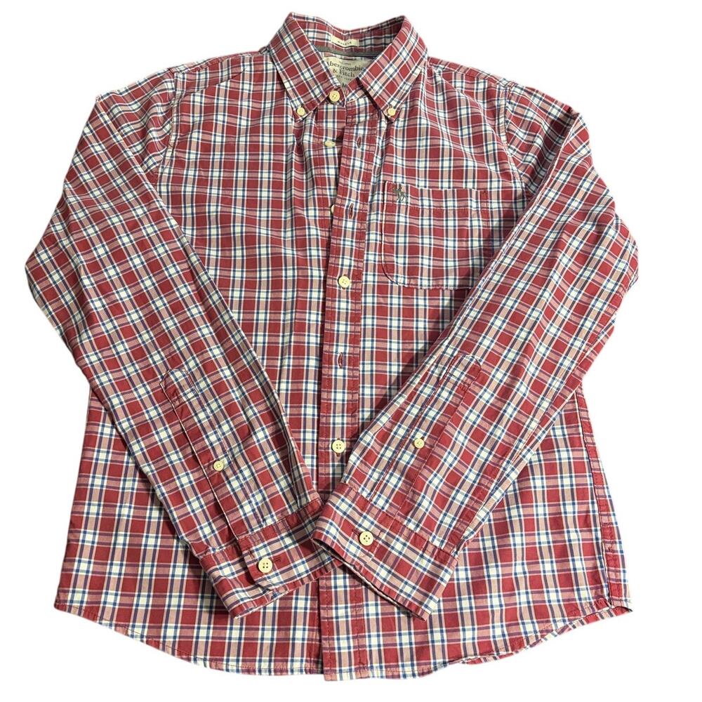 Abercrombie & Fitch Muscle Men's Long Sleeve Shirt Size M